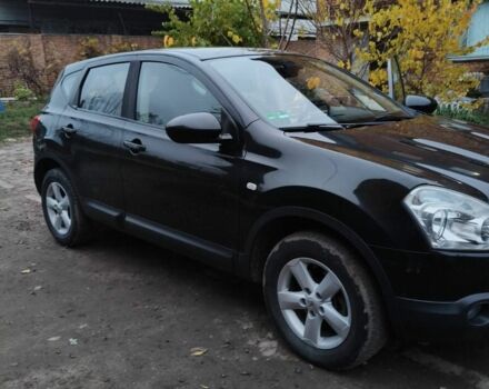 Черный Ниссан Кашкай, объемом двигателя 1.5 л и пробегом 200 тыс. км за 9000 $, фото 1 на Automoto.ua