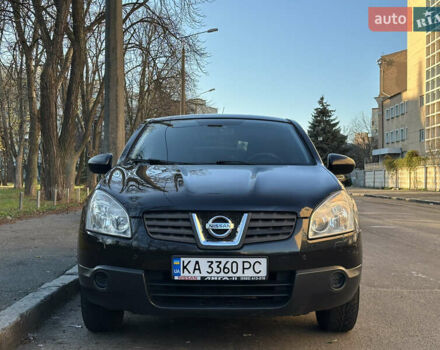 Черный Ниссан Кашкай, объемом двигателя 1.6 л и пробегом 142 тыс. км за 8900 $, фото 1 на Automoto.ua