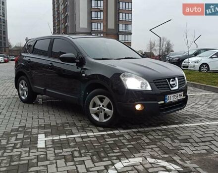 Черный Ниссан Кашкай, объемом двигателя 2 л и пробегом 183 тыс. км за 7450 $, фото 12 на Automoto.ua