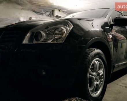 Черный Ниссан Кашкай, объемом двигателя 2 л и пробегом 262 тыс. км за 7700 $, фото 1 на Automoto.ua