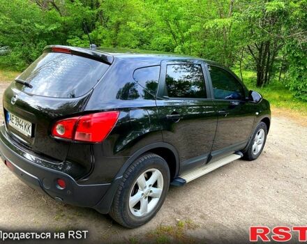 Черный Ниссан Кашкай, объемом двигателя 2 л и пробегом 190 тыс. км за 7900 $, фото 2 на Automoto.ua