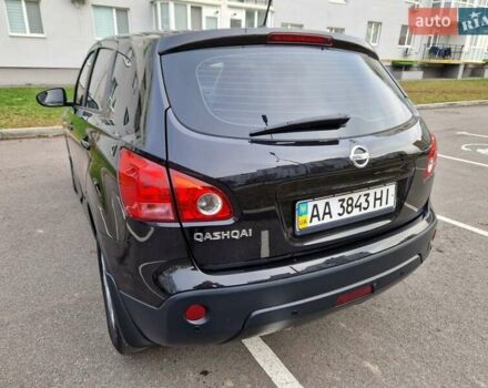 Черный Ниссан Кашкай, объемом двигателя 2 л и пробегом 65 тыс. км за 10400 $, фото 22 на Automoto.ua