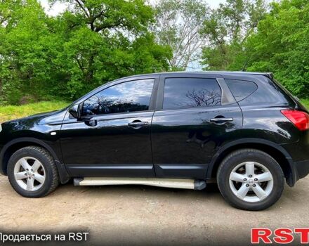 Черный Ниссан Кашкай, объемом двигателя 2 л и пробегом 190 тыс. км за 7900 $, фото 4 на Automoto.ua