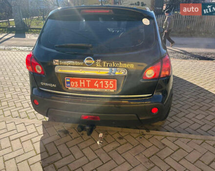 Черный Ниссан Кашкай, объемом двигателя 2 л и пробегом 196 тыс. км за 7900 $, фото 4 на Automoto.ua