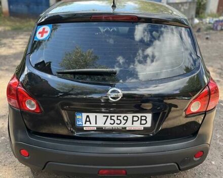 Черный Ниссан Кашкай, объемом двигателя 2 л и пробегом 230 тыс. км за 8700 $, фото 4 на Automoto.ua