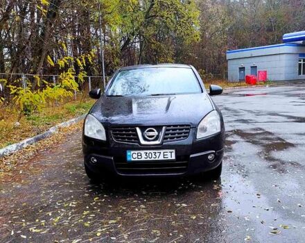 Чорний Ніссан Кашкай, об'ємом двигуна 2 л та пробігом 237 тис. км за 7555 $, фото 1 на Automoto.ua