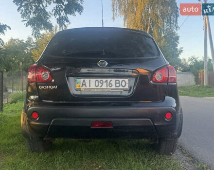 Черный Ниссан Кашкай, объемом двигателя 2 л и пробегом 175 тыс. км за 8900 $, фото 3 на Automoto.ua