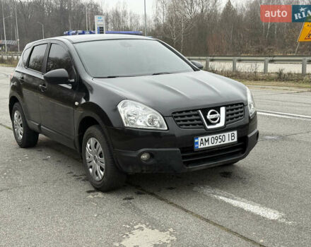 Черный Ниссан Кашкай, объемом двигателя 1.5 л и пробегом 289 тыс. км за 7900 $, фото 1 на Automoto.ua