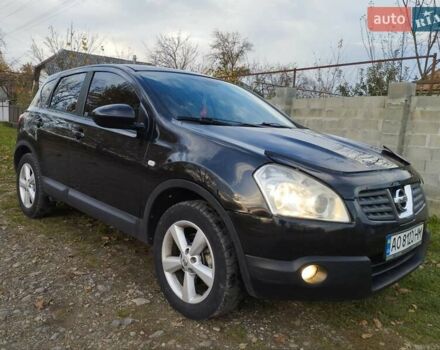 Черный Ниссан Кашкай, объемом двигателя 1.5 л и пробегом 310 тыс. км за 9600 $, фото 2 на Automoto.ua