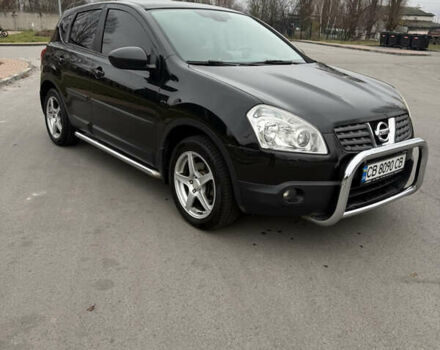 Черный Ниссан Кашкай, объемом двигателя 2 л и пробегом 295 тыс. км за 9200 $, фото 1 на Automoto.ua