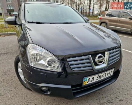 Черный Ниссан Кашкай, объемом двигателя 2 л и пробегом 65 тыс. км за 10400 $, фото 1 на Automoto.ua