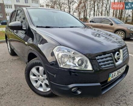 Черный Ниссан Кашкай, объемом двигателя 2 л и пробегом 65 тыс. км за 10400 $, фото 2 на Automoto.ua