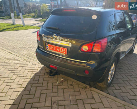 Черный Ниссан Кашкай, объемом двигателя 2 л и пробегом 196 тыс. км за 7900 $, фото 3 на Automoto.ua