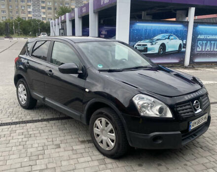 Черный Ниссан Кашкай, объемом двигателя 1.5 л и пробегом 272 тыс. км за 7500 $, фото 2 на Automoto.ua