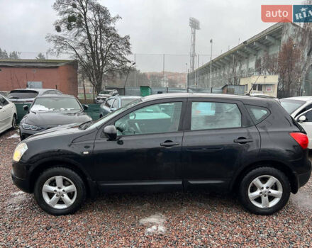 Черный Ниссан Кашкай, объемом двигателя 2 л и пробегом 216 тыс. км за 8300 $, фото 2 на Automoto.ua