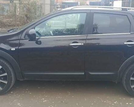 Черный Ниссан Кашкай, объемом двигателя 2 л и пробегом 240 тыс. км за 9800 $, фото 3 на Automoto.ua