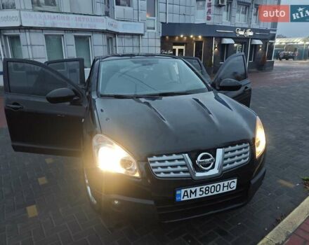 Черный Ниссан Кашкай, объемом двигателя 1.5 л и пробегом 195 тыс. км за 9150 $, фото 7 на Automoto.ua