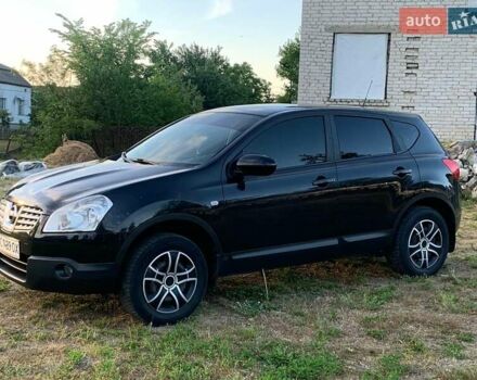 Черный Ниссан Кашкай, объемом двигателя 2 л и пробегом 300 тыс. км за 8500 $, фото 1 на Automoto.ua