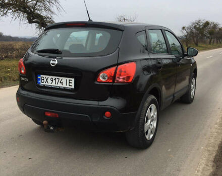 Черный Ниссан Кашкай, объемом двигателя 1.6 л и пробегом 215 тыс. км за 8599 $, фото 1 на Automoto.ua