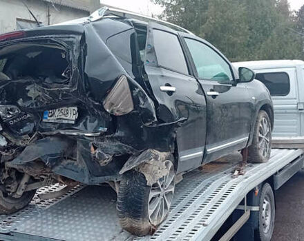 Черный Ниссан Кашкай, объемом двигателя 1.46 л и пробегом 250 тыс. км за 5500 $, фото 2 на Automoto.ua