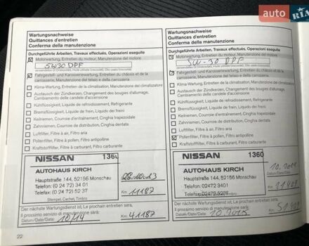 Черный Ниссан Кашкай, объемом двигателя 2 л и пробегом 184 тыс. км за 13600 $, фото 134 на Automoto.ua