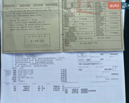Чорний Ніссан Кашкай, об'ємом двигуна 1.6 л та пробігом 231 тис. км за 11999 $, фото 47 на Automoto.ua