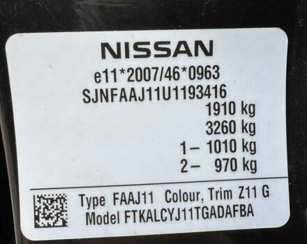Черный Ниссан Кашкай, объемом двигателя 1.5 л и пробегом 220 тыс. км за 13700 $, фото 36 на Automoto.ua