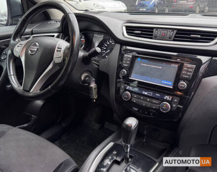 Черный Ниссан Кашкай, объемом двигателя 1.6 л и пробегом 130 тыс. км за 16000 $, фото 14 на Automoto.ua