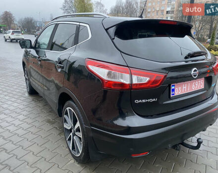 Черный Ниссан Кашкай, объемом двигателя 1.5 л и пробегом 246 тыс. км за 14599 $, фото 6 на Automoto.ua