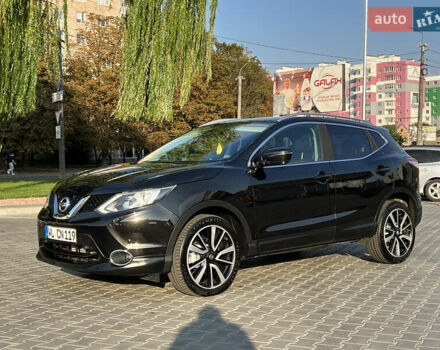 Черный Ниссан Кашкай, объемом двигателя 1.6 л и пробегом 217 тыс. км за 14950 $, фото 1 на Automoto.ua