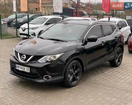 Чорний Ніссан Кашкай, об'ємом двигуна 1.6 л та пробігом 220 тис. км за 16499 $, фото 1 на Automoto.ua