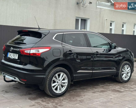 Черный Ниссан Кашкай, объемом двигателя 1.5 л и пробегом 171 тыс. км за 15400 $, фото 6 на Automoto.ua