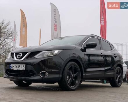 Чорний Ніссан Кашкай, об'ємом двигуна 1.6 л та пробігом 220 тис. км за 16499 $, фото 2 на Automoto.ua