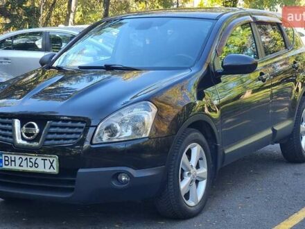 Черный Ниссан Кашкай, объемом двигателя 2 л и пробегом 187 тыс. км за 7500 $, фото 1 на Automoto.ua