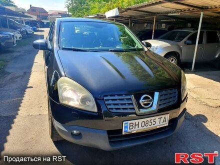 Черный Ниссан Кашкай, объемом двигателя 2 л и пробегом 142 тыс. км за 7500 $, фото 1 на Automoto.ua