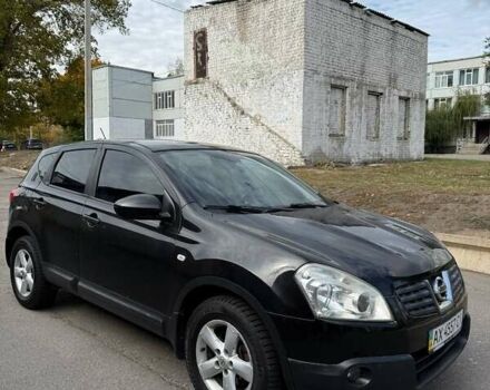 Чорний Ніссан Кашкай, об'ємом двигуна 2 л та пробігом 190 тис. км за 7100 $, фото 1 на Automoto.ua