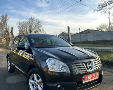Черный Ниссан Кашкай, объемом двигателя 1.6 л и пробегом 196 тыс. км за 8599 $, фото 1 на Automoto.ua