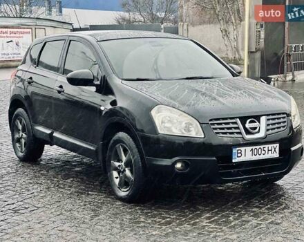 Черный Ниссан Кашкай, объемом двигателя 2 л и пробегом 222 тыс. км за 6650 $, фото 1 на Automoto.ua