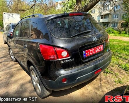 Черный Ниссан Кашкай, объемом двигателя 1.6 л и пробегом 190 тыс. км за 8000 $, фото 1 на Automoto.ua