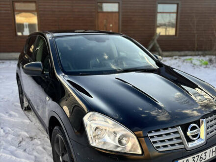 Черный Ниссан Кашкай, объемом двигателя 2 л и пробегом 313 тыс. км за 7950 $, фото 1 на Automoto.ua