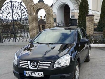 Черный Ниссан Кашкай, объемом двигателя 1.6 л и пробегом 131 тыс. км за 8700 $, фото 1 на Automoto.ua