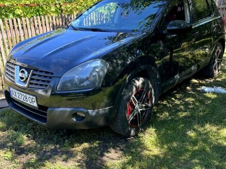 Чорний Ніссан Кашкай, об'ємом двигуна 2 л та пробігом 176 тис. км за 8100 $, фото 1 на Automoto.ua