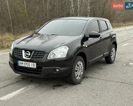 Черный Ниссан Кашкай, объемом двигателя 1.5 л и пробегом 289 тыс. км за 7900 $, фото 1 на Automoto.ua