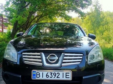 Черный Ниссан Кашкай, объемом двигателя 2 л и пробегом 180 тыс. км за 8500 $, фото 1 на Automoto.ua
