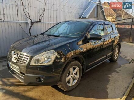 Черный Ниссан Кашкай, объемом двигателя 2 л и пробегом 240 тыс. км за 8500 $, фото 1 на Automoto.ua
