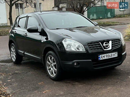 Ніссан Кашкай 2009 у Коростене на Automoto.ua Чорний Ніссан Кашкай, об'ємом двигуна 2 л та пробігом 228 тис. км за 9600 $, фото 1 на Automoto.ua