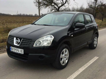 Черный Ниссан Кашкай, объемом двигателя 1.6 л и пробегом 215 тыс. км за 8599 $, фото 1 на Automoto.ua
