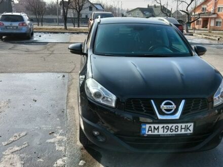 Черный Ниссан Кашкай, объемом двигателя 2 л и пробегом 212 тыс. км за 13300 $, фото 1 на Automoto.ua
