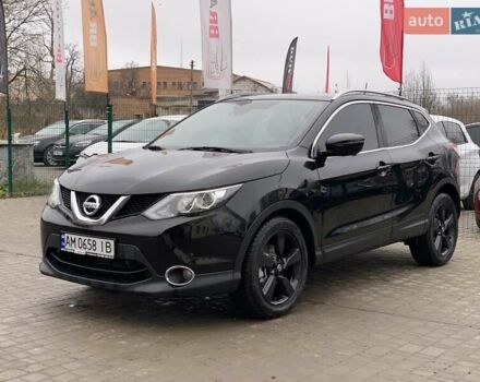 Чорний Ніссан Кашкай, об'ємом двигуна 1.6 л та пробігом 220 тис. км за 16499 $, фото 1 на Automoto.ua