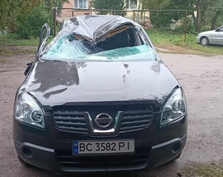 Фиолетовый Ниссан Кашкай, объемом двигателя 2 л и пробегом 190 тыс. км за 3500 $, фото 1 на Automoto.ua